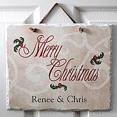 'Tis The Season© Personalized Plaque