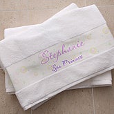 Spa Princess© Personalized Bath Towel