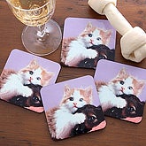 Pawsitively Perfect Photo Coaster Set