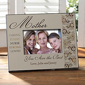 Personalized Mother's Day Picture Frames - Words For Mom - 10041