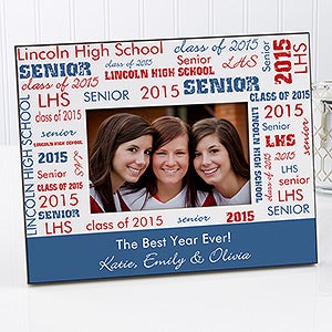 Personalized Picture Frames - School Spirit - 10096