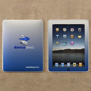 Personalized Corporate Custom LogoiPad® Skin - 10117