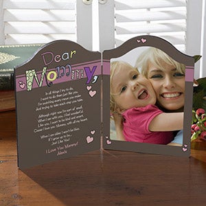 Personalized Photo Plaque - Why We Need Mom or Grandma - 10236