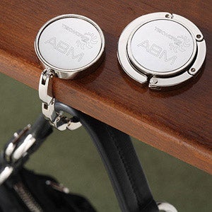 Personalized Corporate Engraved Logo Purse Hanger - 10260
