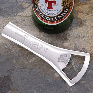 Personalized Corporate Engraved Logo Bottle Opener - 10269