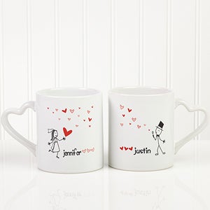Blown Away By Love Personalized Mug Set