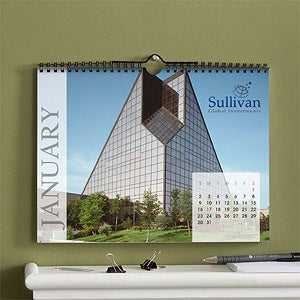 Personalized Corporate Logo Photo Wall Calendar - 10470