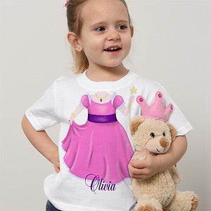 Personalized Girls Clothing - Princess or Ballerina - 10507