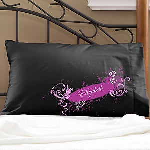 Personalized Girl's Pillowcases - Teen Dream - 10553