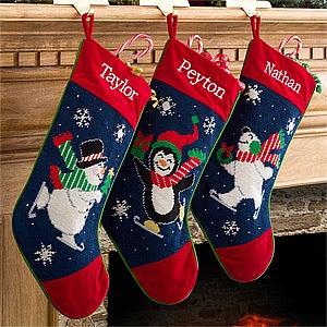 Personalized Needlepoint Christmas Stockings - 10602