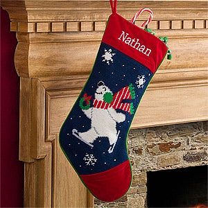 Personalized Needlepoint Christmas Stockings - 10602