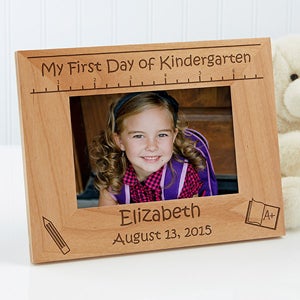 Personalized Kids Pictures Frames - 1st Day of School - 10619