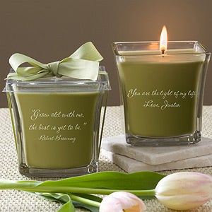 Romantic Personalized Candles - For My Love - 10735