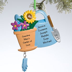 Personalized Christmas Ornaments for Gardeners - 10768