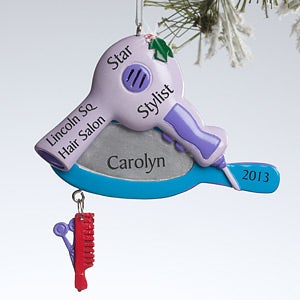 Personalized Christmas Ornaments - Hair Stylist - 10773