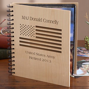 Personalized Photo Album - American Flag - 10797