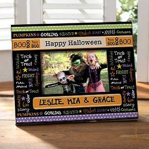 Personalized Halloween Picture Frames - Halloween Memories - 10807