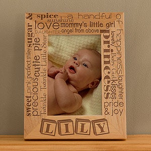Personalized Baby Picture Frames - Pride & Joy - 10827