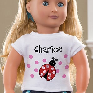 Personalized Doll T-Shirt - You Choose - 10828