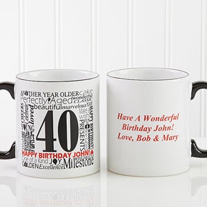 Personalized Birthday Coffee Mug - Another Year Has Gone By - 10835
