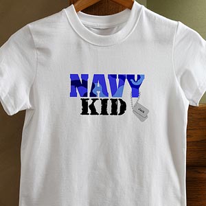 Personalized Army & Navy Supporter Shirts & Apparel - 10836