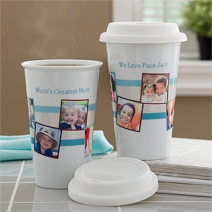 Personalized Travel Tumblers - Photo Message - 10881