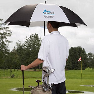 Embroidered Corporate Logo Golf Umbrella - 11040