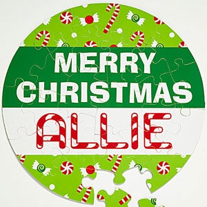 Personalized Holiday Puzzle - Merry Christmas - 11109