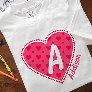 Personalized Kids Shirts & Clothing - All My Heart - 11132