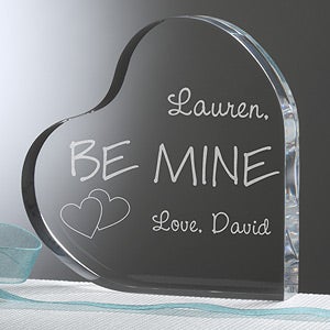 Personalized Heart Keepsake - Be Mine - 11210