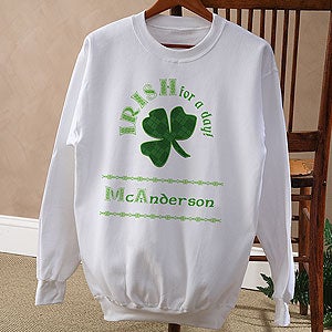 Personalized St Patrick's Day Clothing - Irish For A Day - 11284