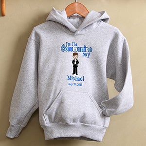 Personalized First Communion Sweatshirts - Communion Boy - 11290