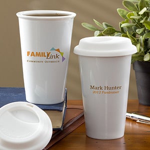 Corporate Logo Reusable Travel Tumbler - 11307