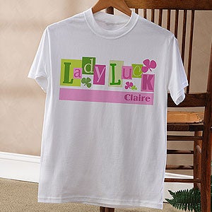 Personalized Women's Clothing & Apparel - Lady Luck - 11338
