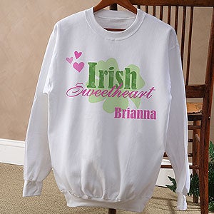 Personalized Irish Clothing & Apparel - Irish Sweetheart - 11340