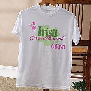Personalized Irish Clothing & Apparel - Irish Sweetheart - 11340