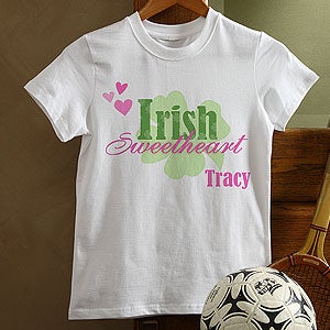 Personalized Irish Clothing & Apparel - Irish Sweetheart - 11340