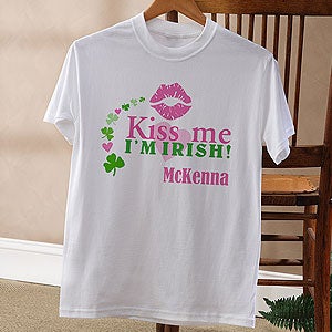 Personalized St Patrick's Day Clothing & Apparel - 11341