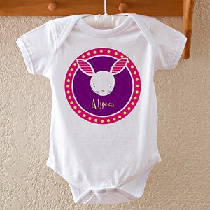 Personalized Kids Clothes - Trendy Bunny - 11371