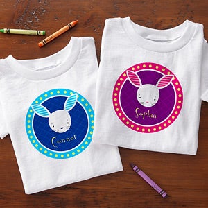 Personalized Kids Clothes - Trendy Bunny - 11371