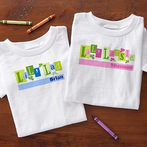 Personalized Irish Kids Clothing - Irish Lad & Lass - 11385