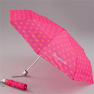 Personalized Pink Umbrella for Her - 11398