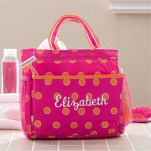 Personalized Shower Caddy - Sorbet Spots - 11399
