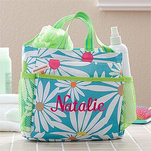 Personalized Shower Caddy - Daisies - 11400