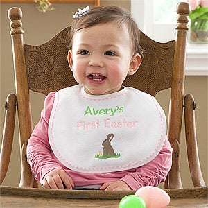 Personalized Baby Bibs - My First Easter - 11429