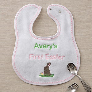 Personalized Baby Bibs - My First Easter - 11429