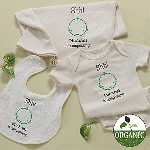 Personalized Organic Baby Clothes & Apparel - 11455