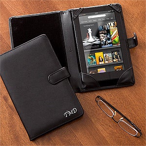 Personalized Leather Kindle Fire Case - 11524