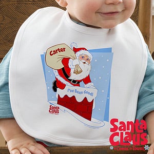 Personalized Kids Christmas Clothes - Santa Claus Is Coming To Town - 11578