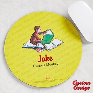 Personalized Curious George Mouse Pads - 11593
